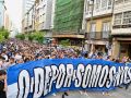 Manifestación del deportivismo el pasado jueves
