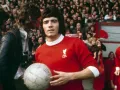 Kevin Keegan antes de un partido con el Liverpool