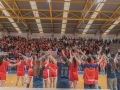 Maristas, ante su mayor reto hasta el momento La plantilla de Maristas celebra el ascenso con su afición
