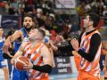 Beqa Burjanadze y Goran Huskic durante un partido de la temporada 2023-24