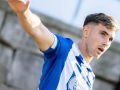 Pablo Cortés, jugador del Fabril, en pretemporada