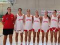 Andrea Pérez: “Una cosa es ganar y otra es saber si lo has hecho bien o mal” Andrea Pérez posa con algunas de las jugadoras sub-13 convocadas por la FEB para unas jornadas de tecnificación
