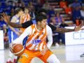 Goran Huskic, durante el Fuenlabrada-Básquet Coruña de la temporada 2023-24