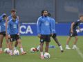 Primer entrenamiento de Adama Traoré en Abegondo