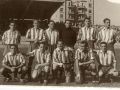 Formación del Deportivo en el partido de la temporada 1946-47 ante el Barcelona (3-2) en el estadio de Riazor