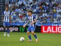 Mario Soriano, en el partido ante el Valencia