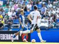 Mauro Valeiro en su debut con el Fabril ante el Cacereño
