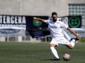 David García, centrocampista del Silva, en el partido contra el Céltiga