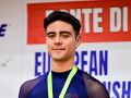 Unai Cereijo, con la medalla de oro de campeón de Europa