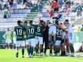 El Racing de Ferrol celebra la victoria ante el Real Unión en A Malata