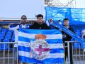 La afición blanquiazul no quiso perderse el duelo en el Coliseum