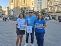 Juan Castro, en la presentación de su reto junto a representantes de Anedia