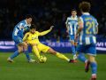Miguel Loureiro, ante Jorge More, durante el pasado partido ante el Cádiz