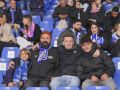 Aficionados durante el partido entre el Dépor y el Mallorca