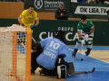 El equilibrio del Liceo para compaginar Liga y Champions Bruno Saavedra, en el partido del Liceo contra el Sant Just