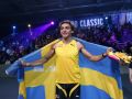 El sueco Armand Duplantis supera el listón sobre 6,31 metros en Uppsala para establecer un nuevo récord del mundo de salto con pértiga