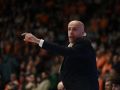 Carles Marco durante el partido contra Tizona