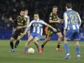 El Deportivo siempre encuentra la manera de ganar (2-1) Luismi Cruz, durante el choque con el Zaragoza