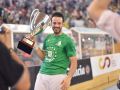 Dava Torres con la décima Copa del Rey del Liceo, en 2021