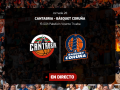 En directo Cantabria - Básquet Coruña