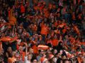 La afición del Básquet Coruña en el Coliseum contra Palencia