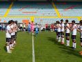 Los jugadores del Salamanca realizaron el pasillo al Fabril, campeón del Grupo 1 de Segunda Federación