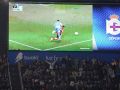 Imagen del VAR en el marcador de Riazor