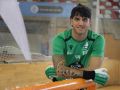 Tombita: "Yo lo que quiero es jugar, tener minutos, y lamentablemente en el Liceo no ha podido ser" Fran Torres, Tombita, en el Palacio de los Deportes de Riazor