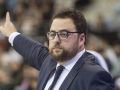 Sergio García: "El partido contra el Leyma Coruña es un reto mayúsculo" Sergio García, durante un partido del Gipuzkoa