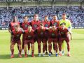 El once inicial del Deportivo en El Plantío