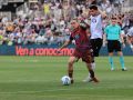 El árbitro Andrés Fuentes en el Burgos-Deportivo