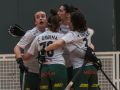 Las jugadoras del Marineda celebran un gol