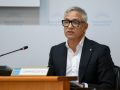 Roberto García durante su intervención