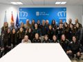 O Victoria CF feminino, na Xunta de Galicia