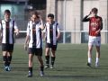 El Victoria, durante un partido de esta temporada ante el Lalín