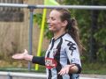 Ambra celebra un gol de esta temporada con el Victoria