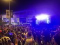 Ambiente en la Fan Zone de Riazor a las tres de la madrugada