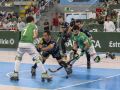Bruno Saavedra, en el partido contra el Calafell