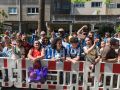 Miles de personas recibieron al Deportivo en Riazor