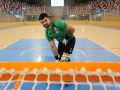 Bruno Saavedra, en el Palacio de los Deportes de Riazor