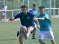 Nano Varela, nuevo jugador del Silva, durante un partido de Preferente con el Montañeros