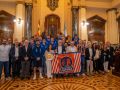 Recepción del Leyma en María Pita