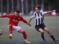 Miguel Mandayo, jugador del Victoria, en un partido contra el Sofán