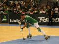 César Carballeira durante el segundo partido de la final entre Liceo e Igualada