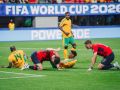 República Checa y Sudáfrica se anulan y quedan en una situación delicada (1-1) Checos y sudafricanos sobre el césped al terminar el partido