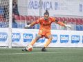 Santi Canedo, este curso en un partido ante el Numancia