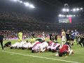 Jugadores de Marruecos vence a Países Bajos en uno de los dieciseisavos de final de la Copa del Mundo EFE/ Miguel Sierra