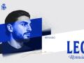 Imagen de Leo Román en su fichaje con el Dépor