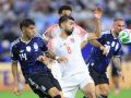 Noor Al Rawabdeh disputa un balón con Exequiel Palacios en el partido del grupo J del Mundial entre Argentina y Jordania, que con su puesto 73 en el ranking FIFA ha sido el rival más ‘sencillo’ de los cuatro semifinalistas