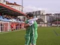 Dos jugadores del Ural se abrazan tras un gol ante el Relámpago la pasada temporada en Primera Futgal